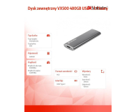 Verbatim VX500 480GB - 657780 - zdjęcie 5